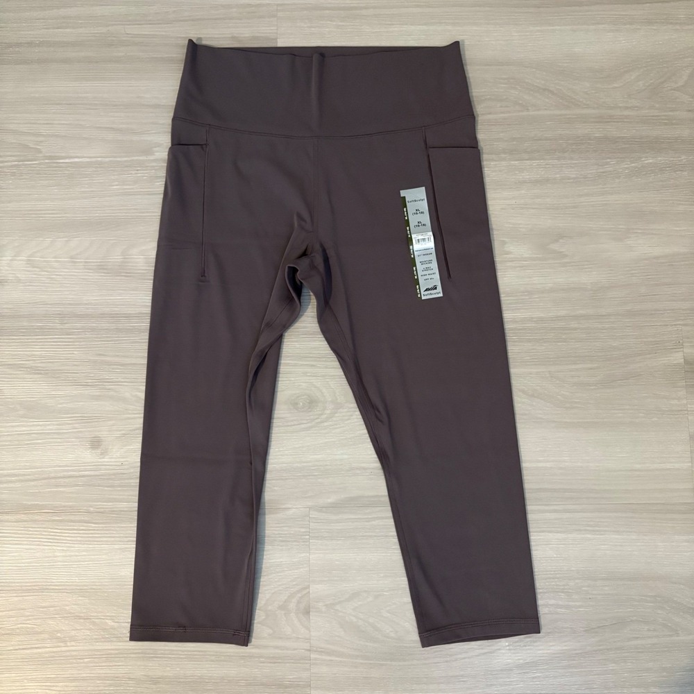 AVIA Womens Leggings High Waist Workout SoftSculpt Yoga Pants Size XL 16-18